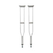 Underarm Crutches McKesson Tall Adult 5 Foot 10 Inch to 6 Foot 6 Inch User Height Aluminum Frame 350 lbs. Weight Capacity - BeHope