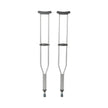 Underarm Crutches McKesson Tall Adult 5 Foot 10 Inch to 6 Foot 6 Inch User Height Aluminum Frame 350 lbs. Weight Capacity - BeHope