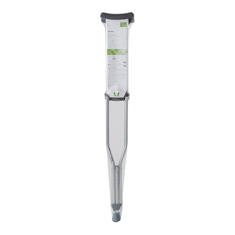 Underarm Crutches McKesson Tall Adult 5 Foot 10 Inch to 6 Foot 6 Inch User Height Aluminum Frame 350 lbs. Weight Capacity - BeHope