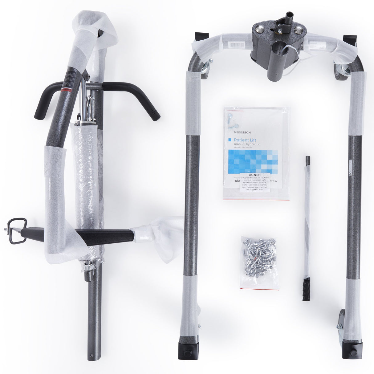 Patient Lift McKesson 450 lbs. Weight Capacity Hydraulic - BeHope