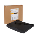 McKesson Contoured Premium Pressure Relief Gel Memory Foam Seat Cushion - BeHope