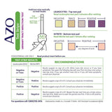 Urinalysis Test Kit AZO Test Strips® Urinary Tract Infection Detection 3 Tests CLIA Waived - BeHope