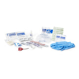 First Aid Kit McKesson 10 Person Plastic Case - BeHope