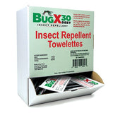 Insect Repellent DEET BugX® 30 Towelette Individual Packet - BeHope
