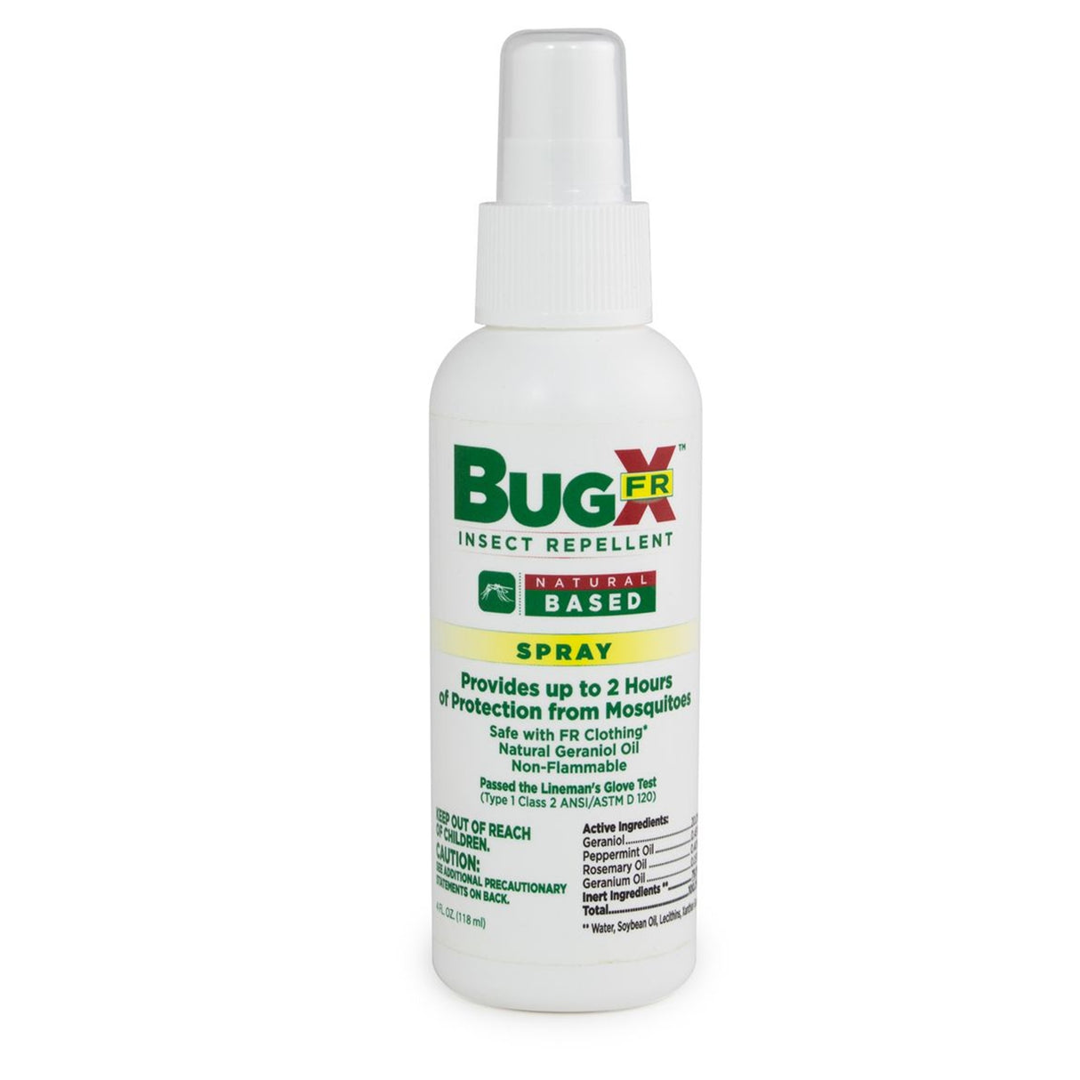 Insect Repellent Natural Ingredients BugX® Free Topical Liquid 4 oz. Spray Bottle - BeHope
