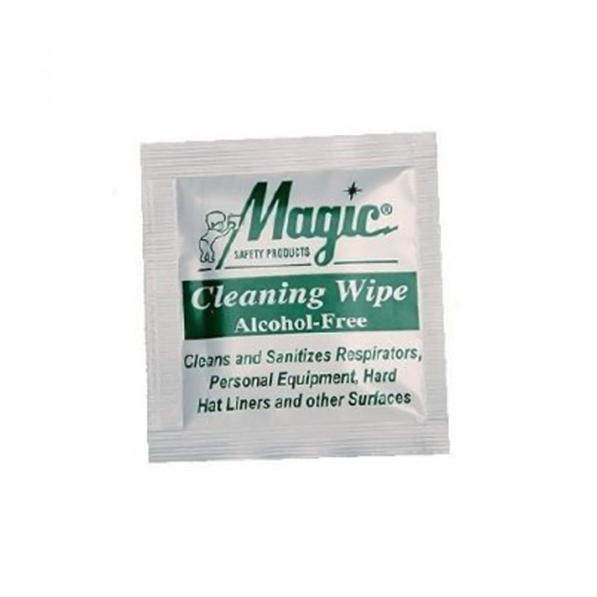 Surface Disinfectant Magic™ Premoistened Manual Pull Wipe 100 Count Individual Packet NonSterile - BeHope