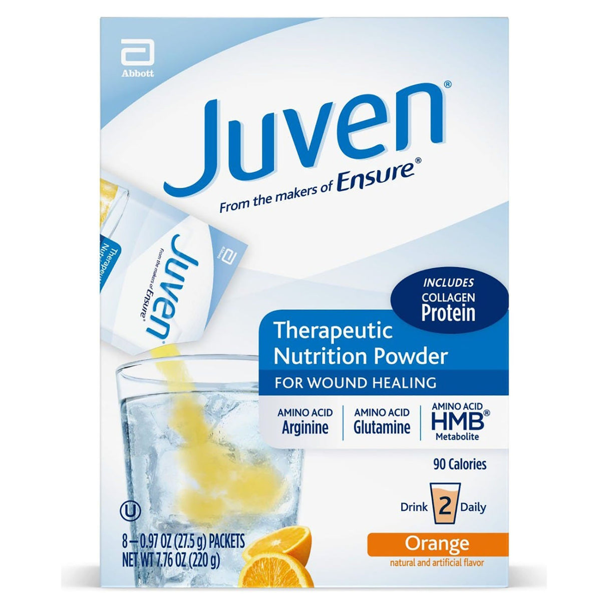 Oral Supplement Juven® Orange Flavor Powder 0.98 oz. Individual Packet - BeHope
