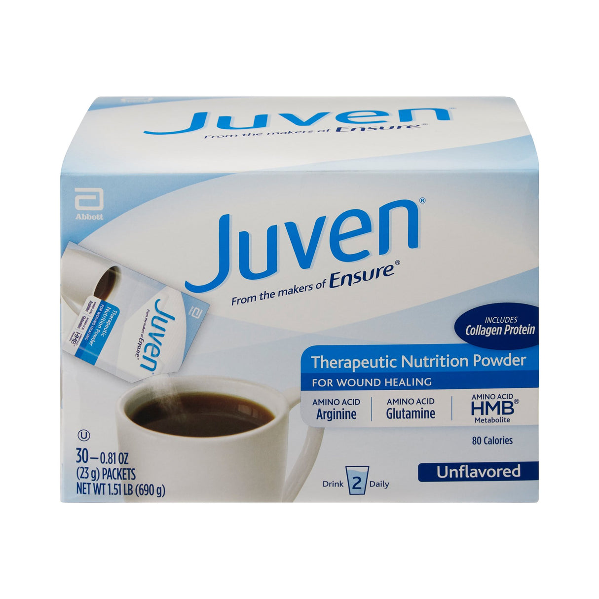 Oral Supplement Juven® Unflavored Powder 0.81 oz. Individual Packet - BeHope