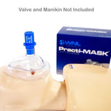 CPR Trainer with Training Valve Combo Practi-MASK® Adult / Child - BeHope