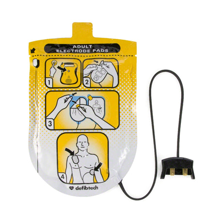 AED Defibrillator Electrode Pads Defibtech Lifeline™ - BeHope