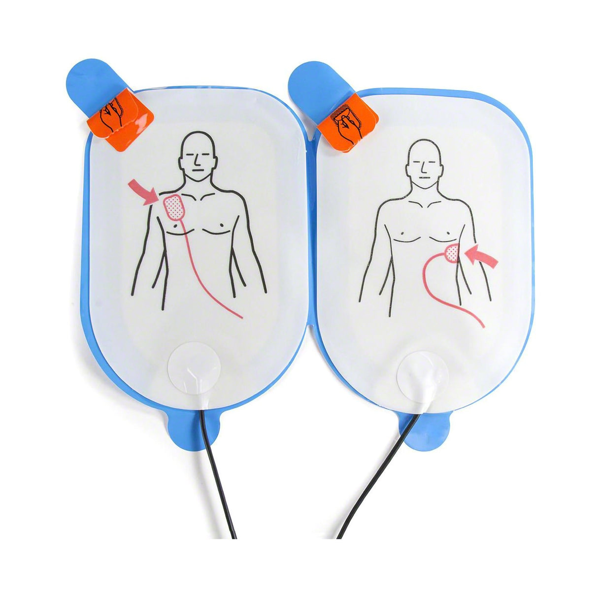 AED Defibrillator Electrode Pads Defibtech Lifeline™ - BeHope
