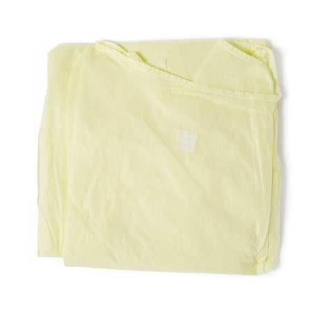 Protective Procedure Gown Precept® X-Large Yellow NonSterile AAMI Level 2 Disposable - BeHope