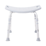 Bath Bench McKesson Ergonomic Aluminum with Handles - BeHope