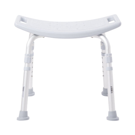 Bath Bench McKesson Without Arms Aluminum Frame Without Backrest 19-1/4 Inch Seat Width 300 lbs. Weight Capacity - BeHope