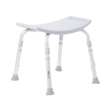 Bath Bench McKesson Ergonomic Aluminum with Handles - BeHope