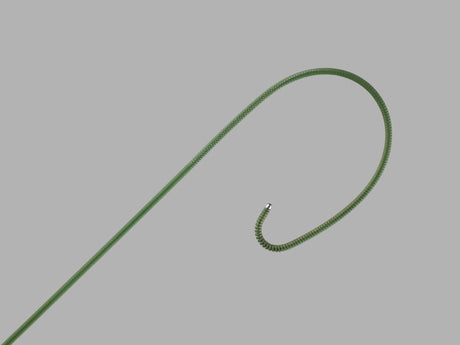 Support Guidewire .035 Inch Diameter 260 cm Length Apex Curved Tip Extra-stiff - BeHope