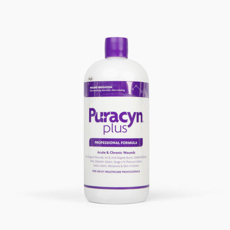 Wound Cleanser PuracynÂ® Plus 32 oz. Instill / Spikeable Application Bottle NonSterile Antimicrobial - BeHope