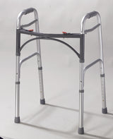 Easy-release 2 Button Folding Walker Adult - BeHope