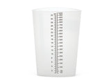 Graduated Container Triangular Polypropylene 1,000 mL (32 oz.) - BeHope