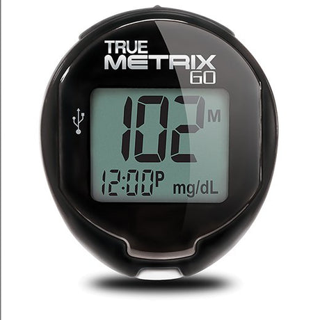 Blood Glucose Meter True Metrix Go® Fast Accurate Portable Monitoring - BeHope