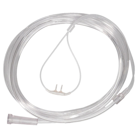 Nasal Cannula Comfort Soft Plus® Pediatric Curved Prongs 7 Foot Tubing - BeHope