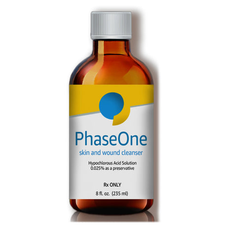 Wound Cleanser PhaseOneÂ® 8 oz. Twist Cap Bottle NonSterile Antimicrobial - BeHope