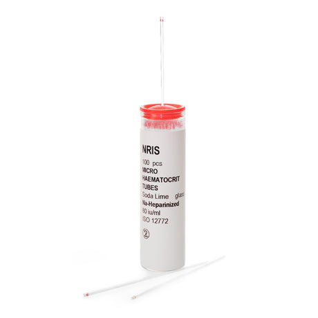 McKesson Micro-Hematocrit Glass Capillary Tubes Sodium Heparin Additive - BeHope