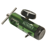Sunset Oxygen Regulator Click Style 0 - 8 LPM Barb Outlet CGA-870 - BeHope