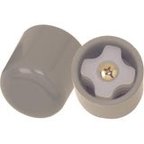 Comb. Swivel/Fixed Wheels 5  w/Lock & Rear Glides (pr)