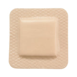 Thin Foam Dressing Mckesson Lite With Border Film Backing Silicone Gel Adhesive Sterile - BeHope