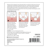 Thin Foam Dressing McKesson Lite 3 X 3 Inch Without Border Film Backing Silicone Gel Adhesive Square Sterile - BeHope