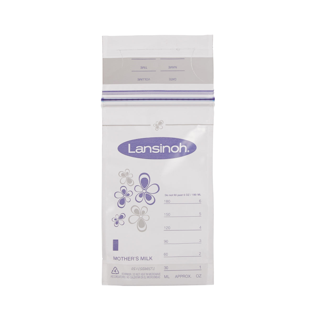 Breast Milk Storage Bag Lansinoh® 6 oz. Clear - BeHope