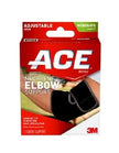 Elbow Support 3M™ Ace™ One Size Fits Most Pull-On Sleeve Left or Right Elbow Black - BeHope