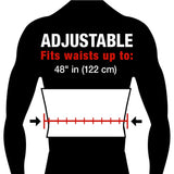 Back Support Ace™ One Size Fits Most Hook and Loop Closure Up to 48 Inch Waist Circumference Adult - BeHope