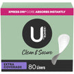 Panty Liner U by Kotex® Clean & Secure Breathable Regular Absorbency - BeHope