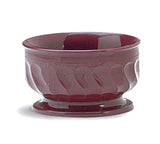 9 oz. Plastic Bowl Dinex® Cranberry Red Reusable - BeHope
