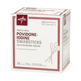 Impregnated Swabstick 10% Strength Povidone-Iodine Individual Packet NonSterile - BeHope