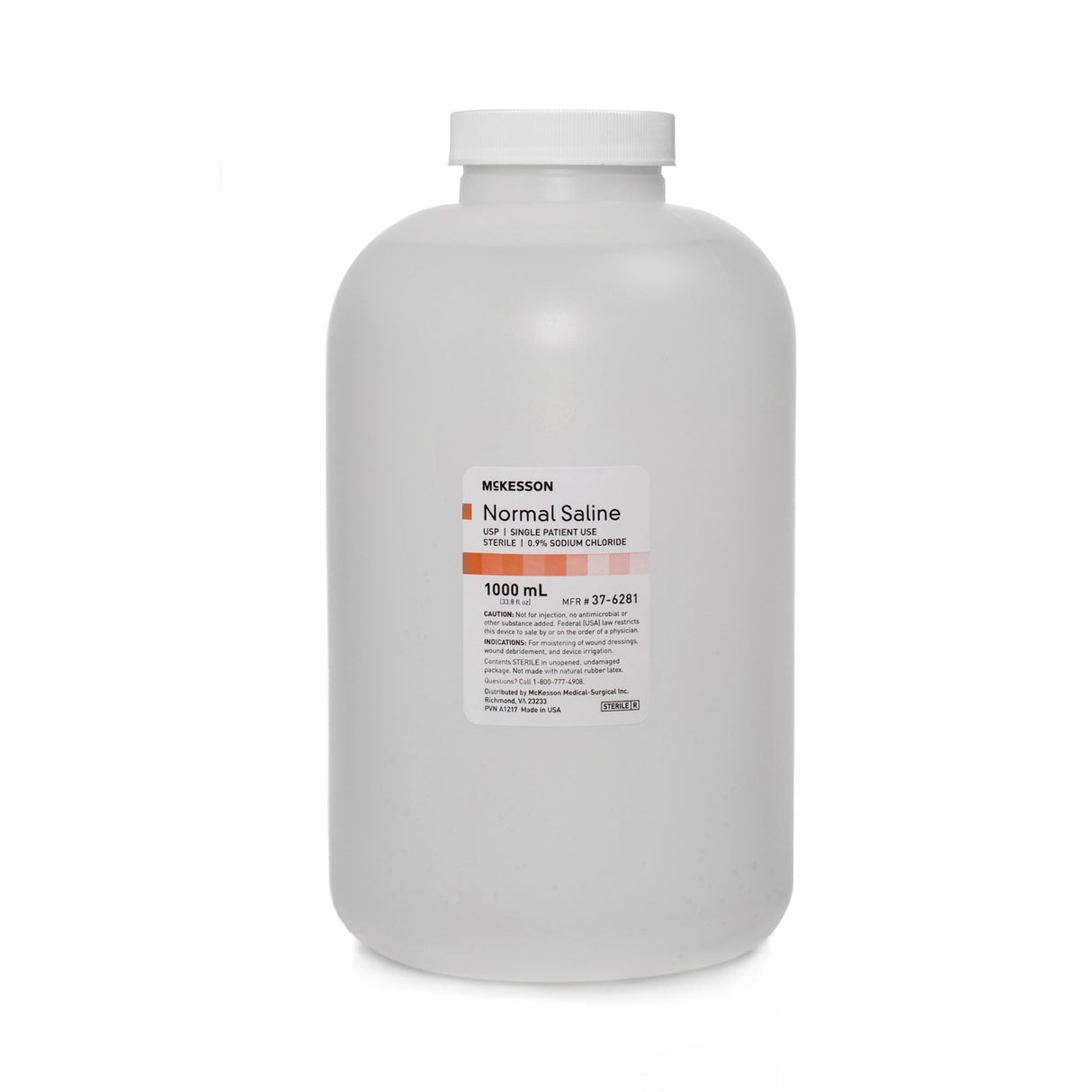 McKesson OTC Sterile Normal Saline Irrigation Solution Not For Injection - BeHope