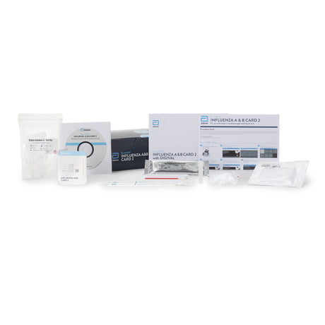 BinaxNOW® Influenza A&B Card 2 Rapid Antigen Test Kit with Alere™ Reader - BeHope