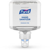 Hand Sanitizer Purell® Healthcare Advanced Gentle & Free 1,200 mL Ethyl Alcohol Foaming Dispenser Refill Bottle - BeHope