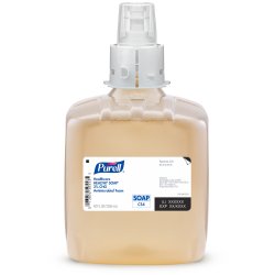 Antimicrobial Soap Purell® Healthy Soap® Foaming 1,200 mL Dispenser Refill Bottle Unscented - BeHope