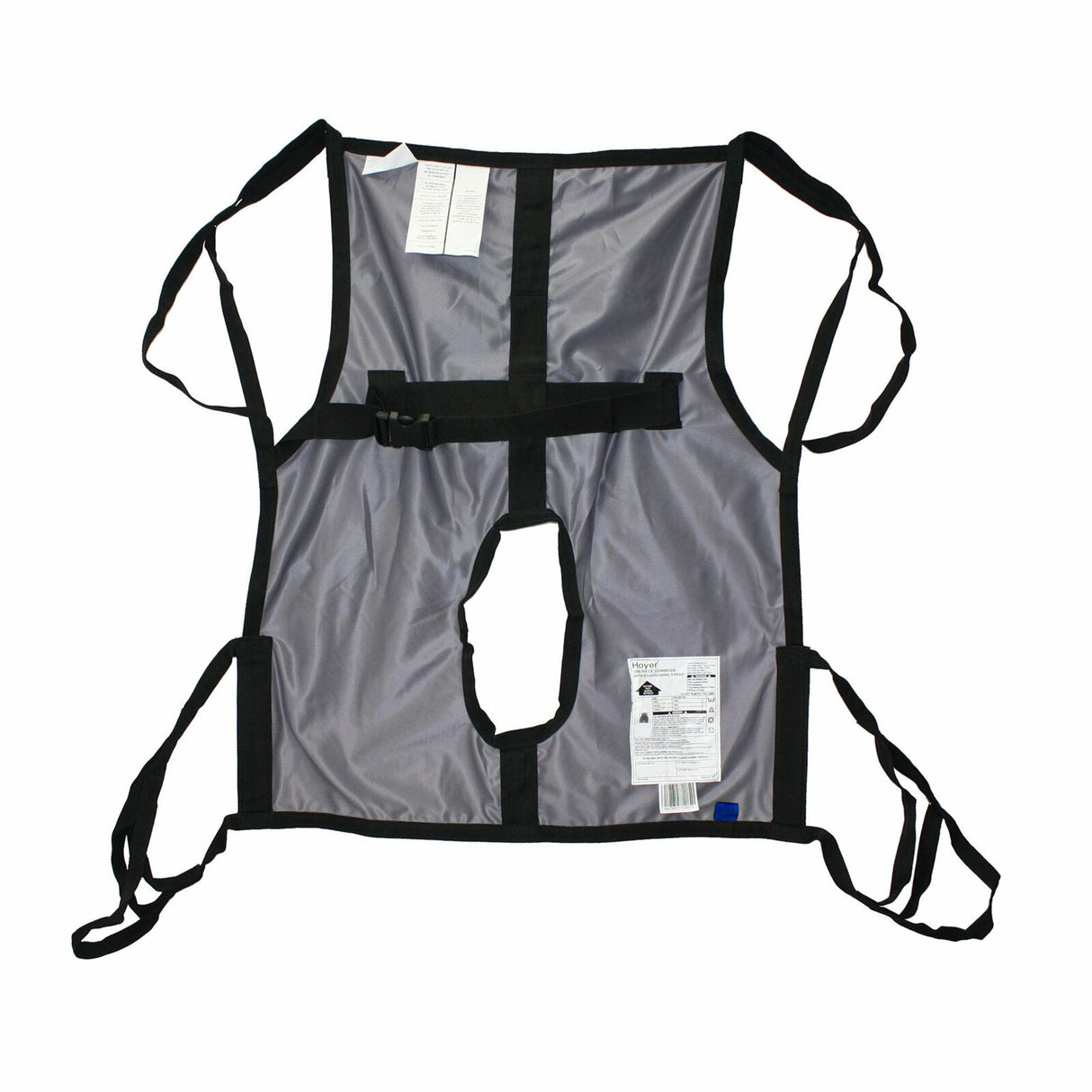 Commode Sling Hoyer® One Piece Commode 4 Point Cradle Without Head Support Loop Attachment Extra Large 275 to 500 lbs. Weight Capacity - BeHope