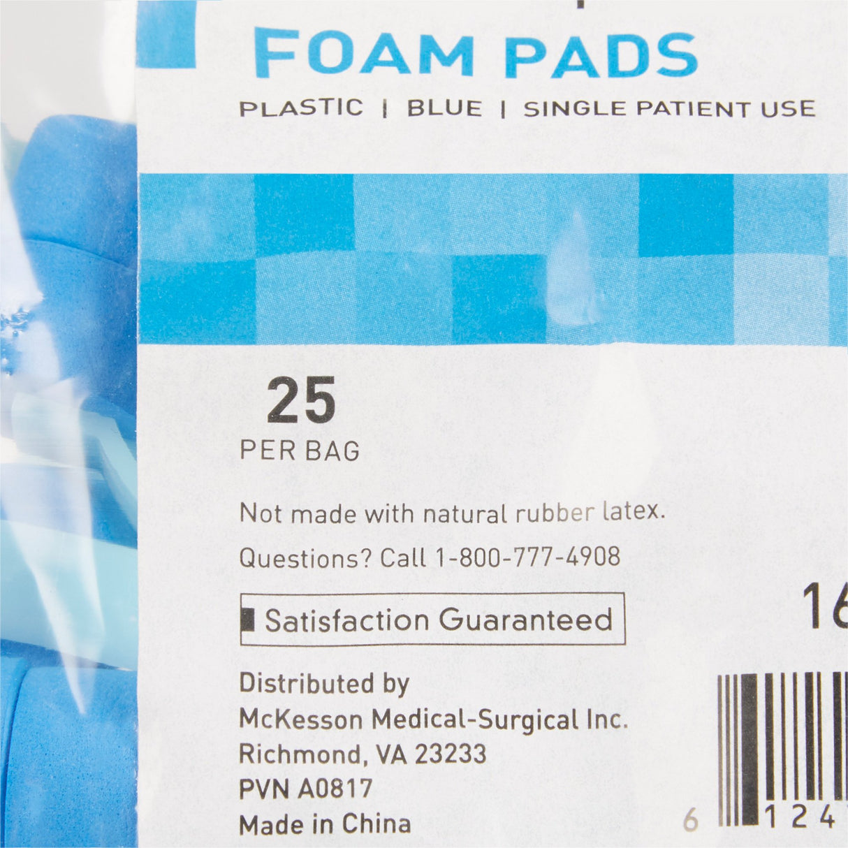 Nose Clip McKesson Foam, Disposable, Blue Plastic For Spirometer - BeHope