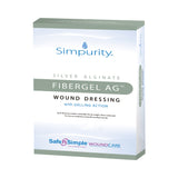 Silver Alginate Dressing Simpurityâ„¢ Fibergel AGâ„¢ 4 X 4-3/4 Inch Rectangle Sterile - BeHope