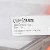 Trauma Shears McKesson Medicut™ Orange 7-1/4 Inch Length Medical Grade Stainless Steel NonSterile Finger Ring Handle Blunt Tip / Blunt Tip - BeHope