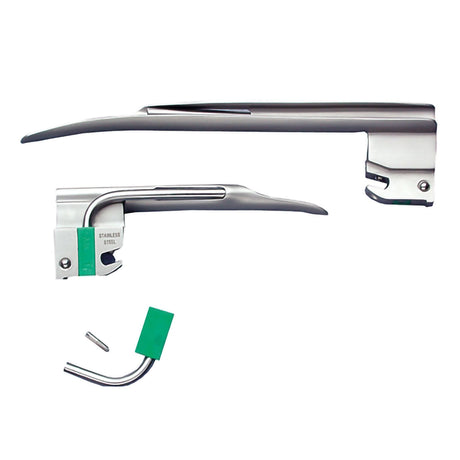 Laryngoscope Blade McKesson Miller Type Fiberoptic - BeHope