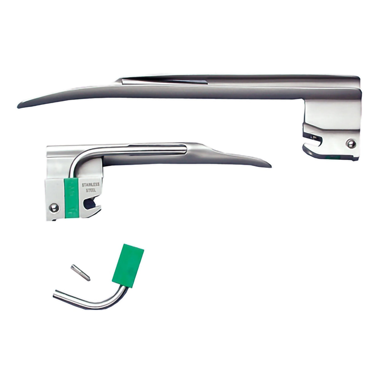 Laryngoscope Blade McKesson Miller Type Fiberoptic Light Nonsterile - BeHope