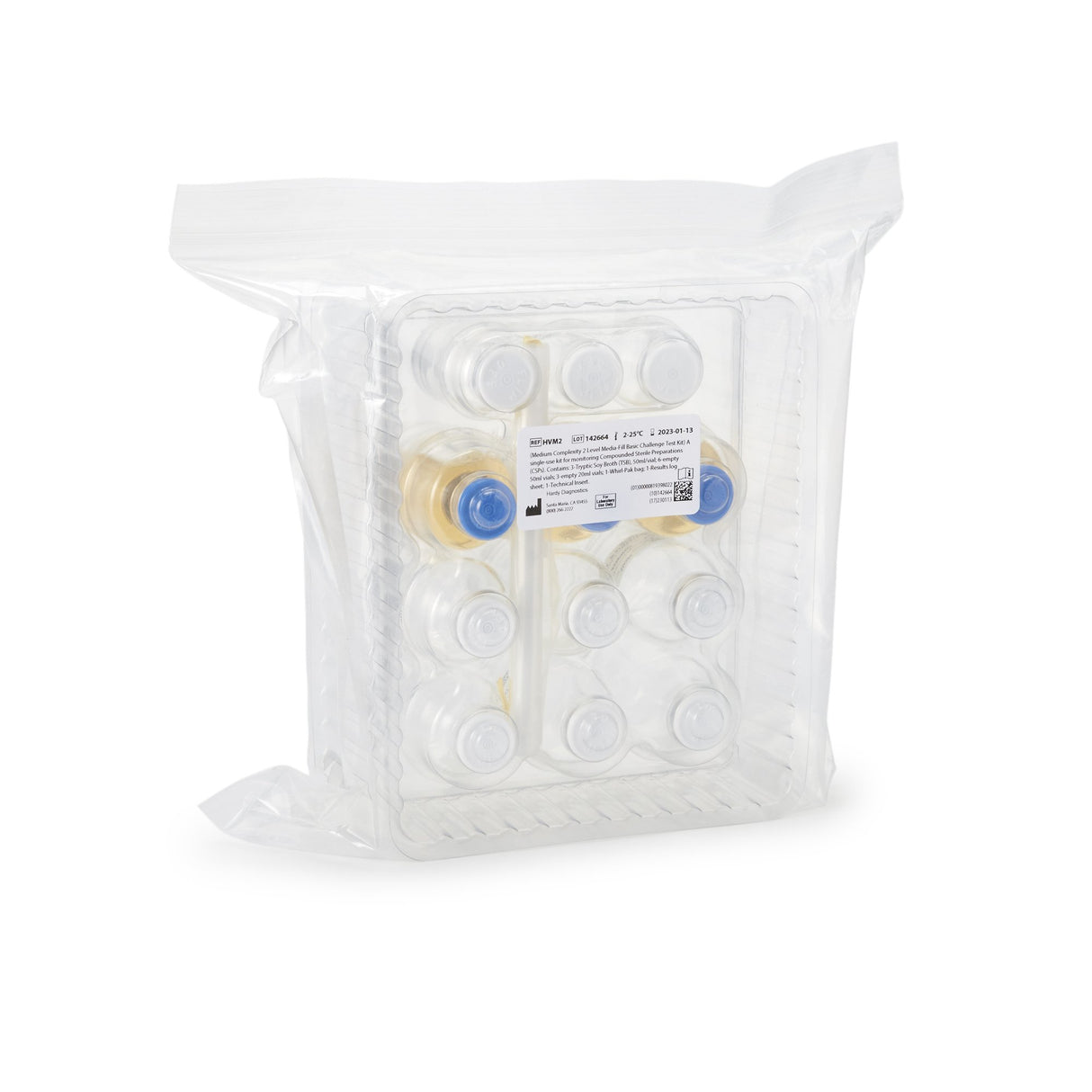 Microorganism Test Kit Hardyval™ for Aseptic Technique Verification - BeHope