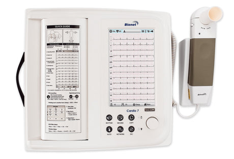 Cardio 7 Electrocardiograph Spirometry Touch Screen System - BeHope