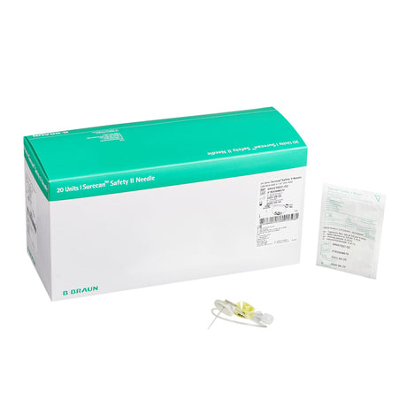 Huber Needle Infusion Set Surecan™ Safety II for Safe Efficient IV Therapy - BeHope